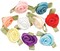 Offray Ribbon Roses 40/Pkg-Assorted Colors
